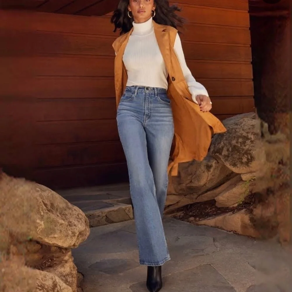 Levi’s Premium 70'S HIGH RISE FLARE WOMEN'S JEANS - Picture 4 of 9